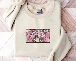 pink girl anime embroidery designs, inspired anime embroidery, sailor moon embroidery, anime embroidery designs, instant download