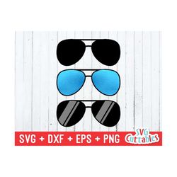 sunglasses svg - aviator sunglasses - svg -  dxf - eps - png - glasses cut file - sunglasses svg - silhouette - cricut -