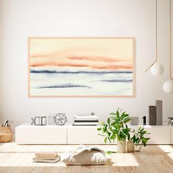 samsung frame tv art abstract seaview tv wall art abstract modern paint wall art digital art