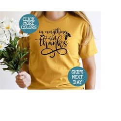 give thanks shirt, thankful shirt, thanksgiving family t-shirt, fall season shirt, gift for thanksgiving, hello pumpkin