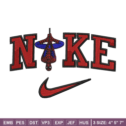 nike spiderman embroidery design, spiderman embroidery, nike design, embroidery shirt, embroidery file, digital download