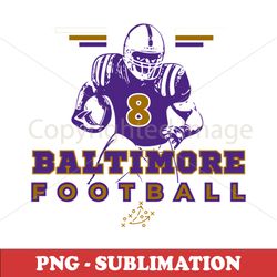 baltimore football sublimation - unique vintage design - instant png download