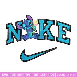 nike stitch cute embroidery design, stitch embroidery, nike design, embroidery shirt, embroidery file, digital download