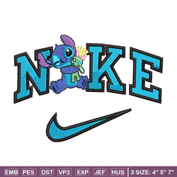 nike stitch cute embroidery design, stitch embroidery, nike design, embroidery shirt, embroidery file, digital download