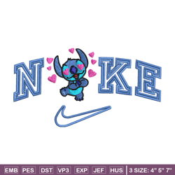 nike stitch heart embroidery design, stitch embroidery, nike design, embroidery file,embroidery shirt, digital download