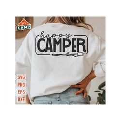 happy camper svg, adventure svg, funny camping svg, marshmallow camp svg, camping life svg, happy camper svg, camping sh