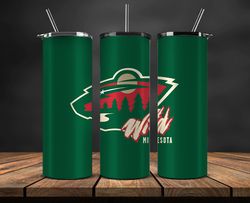 Minnesota Wild  NHL Hockey, NHL Tumbler Warp, NHL 20oz Tumbler PNG Instant Download 20