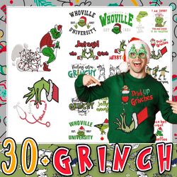 30+ Green Monster Embroidery Bundle, Ew People Happy Christmas Embroidery Design, Movie Christmas Embroidery Design For Shirt, Christmas 2023 Embroidery File