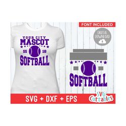 softball svg, softball template, team,  svg, eps, dxf, silhouette file, cricut cut file, 001, fill it in, svg cuttables,