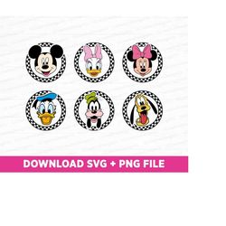 mouse and friends svg, family trip svg, magical kingdom, checkered mouse and friends svg, vacay mode, png svg files for