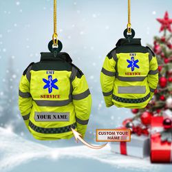 EMT Paramedic Ornament EMT Gift, Emergency Medical Technician EMT Christmas Ornament