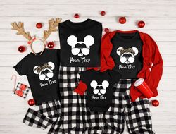 custom disney sunglasses christmas shirt, mickey sunglasses shirts, minnie sunglasses shirts, mickey and minnie christma