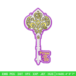 key embroidery design, key embroidery, logo design, key design, embroidery file, logo shirt, instant download