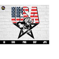 american welder svg, welder with usa flag svg, welder svg, welding svg, iron worker svg, welding usa flag svg, welder an