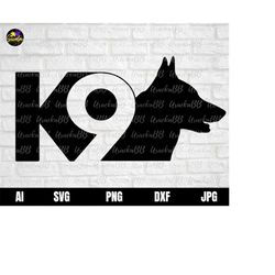 k9 police dog svg, k9 police dog silhouette, k9 police dog, police dog svg for cricut, instant download, svg, png, ai, d