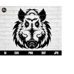 boar head svg, warthog svg, wild boar svg, pig svg, boar svg, wild animal svg, animal svg, animals svg, hunting svg for