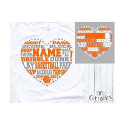 basketball svg, basketball subway art svg, basketball, heart, dxf, eps, basketball template, silhouette file, cricut fil