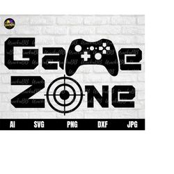 Game Zone Svg, Game Zone Wall Room or Doors Gamer loading Decor Cricut Cut File, svg for Cricut, Instant Download, Svg,