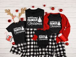 family christmas gifts tshirt, matching family christmas shirts, custom family name shirt, family christmas 2023 shirt,