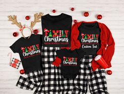 family christmas making memories together shirt, custom family christmas tshirt, family christmas custom shirt, family m