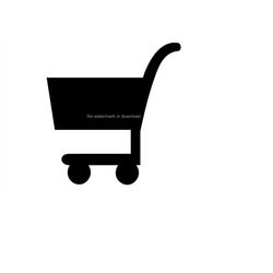 shopping cart dxf cut file, shopping cart download, shopping cart cut files, shopping cart clipart image