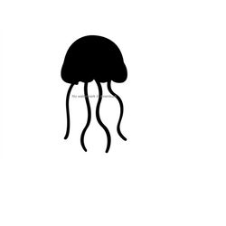 jelly fish image file, jelly fish vector image, jelly fish clipart image, jelly fish digital cut file