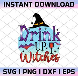 drink up witches png file for sublimation printing , sublimation design download - t-shirt design - halloween png