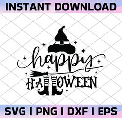 halloween svg, happy halloween svg, spooky svg, digital cut file, spider web svg, boo svg