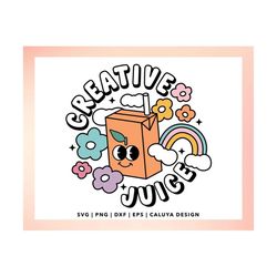 create juice svg | craft shirt svg | craft business svg | retro character svg | retro svg for tumbler | juice box svg, c