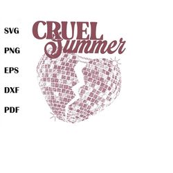 cruel summer the eras tour 2023 svg, taylor swift svg, eras tour svg, cutting digital file