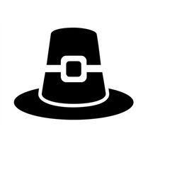 pilgrim hat svg cutting file, pilgrim hat digital download, pilgrim hat silhouette cutting svg, pilgrim hat vinyl image