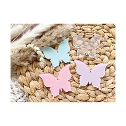 butterfly shaped acrylic cut out | craft blank | acrylic blank butterfly shaped | cricut blank | butterfly keychain | di