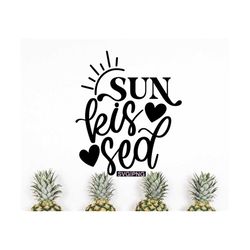 sunkissed svg, summer shirt svg, beach bag svg, sunshine svg, beach vacation svg, summertime svg, beach quote svg, summe