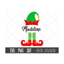 Elf svg, elf svg, christmas svg, elf monogram svg, eft hat svg, elf fee svg, elf clip art, elf monogram cricut silhouett