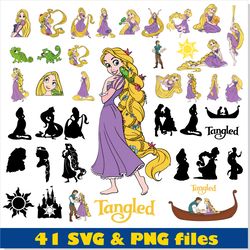 tangled princess disney svg bundle, tangled svg, tangled png clipart, princess disney svg cricut, tangled disney png