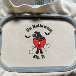 un halloween sin ti embroidery, bad bunny halloween, un verano sin ti embroidery, un verano halloween, spooky benito embroidery, instant donwload