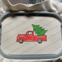 christmas truck embroidery designs, christmas embroidery designs, christmas tree embroidery, merry xmas embroidery designs