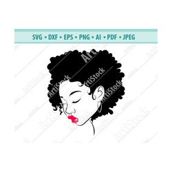 Woman haircuts silhouettes SVG, Anime haircuts Png, Dxf, Eps