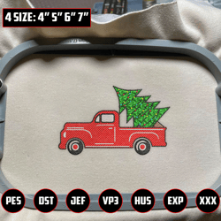 christmas truck embroidery designs, christmas embroidery designs, christmas tree embroidery, merry xmas embroidery designs