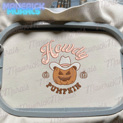 happy halloween embroidery design, howdy pumpkin horror halloween embroidery machine design, 3 sizes, format exp, dst, jef, pes