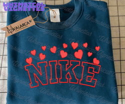 valentine heart embroidered sweatshirt, valentine embroidered sweatshirt, embroidered couple hoodie, best embroidered sweatshirt