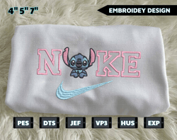 nike x stitch embroidered sweatshirt, cartoon brand character embroidered sweatshirt, custom brand embroidered sweatshirt, best-selling cartoon embroidered sweatshirt, brand character embroidered sweatshirt