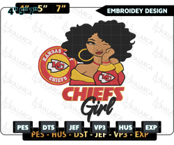 nfl kansas city chiefs girl embroidery design, nfl football logo embroidery design, famous football team embroidery design, football embroidery design, pes, dst, jef, files