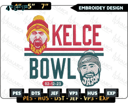 87 kelce vs bowl 62 embroidery design, nfl super bowl lvii football logo embroidery design, famous football team embroidery design, football embroidery design, pes, dst, jef, files