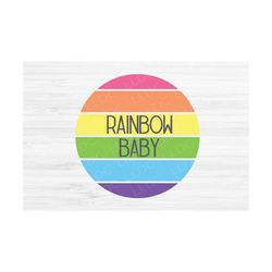 rainbow baby svg file. mommy's blessing svg. baby nursery svg file. nursery wall art. baby shirt svg. baby tee svg. litt