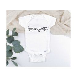 heaven sent svg, baby shirt svg, baby bodysuit svg, baby tee svg, cute baby svg, new to the crew svg, adorable baby svg,