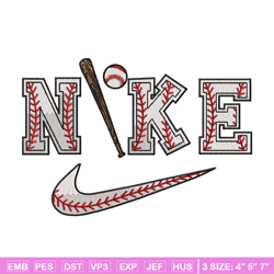 cricket nike logo embroidery design, cricket embroidery, nike design, logo shirt, embroidery shirt, digital download.