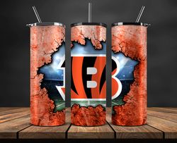 cincinnati bengals tumbler, bengals logo nfl, nfl teams, nfl logo, nfl football png, nfl tumbler wrap 07