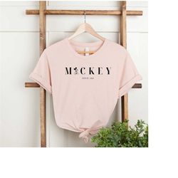 Vintage Mickey Shirt, Cute Mickey Mouse Sweatshirt, Disney Mickey Shirt, Minimalist Mickey Mouse Tshirt, Cute Fall Sweat