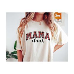 mama claus varsity svg, retro christmas mama svg, mom gift, christmas mom shirts, png, svg files for cricut